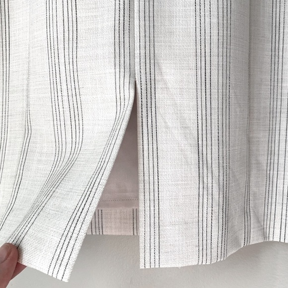 Elie Tahari Galiena size 10 Striped Zip-Front Dress - Picture 16 of 16